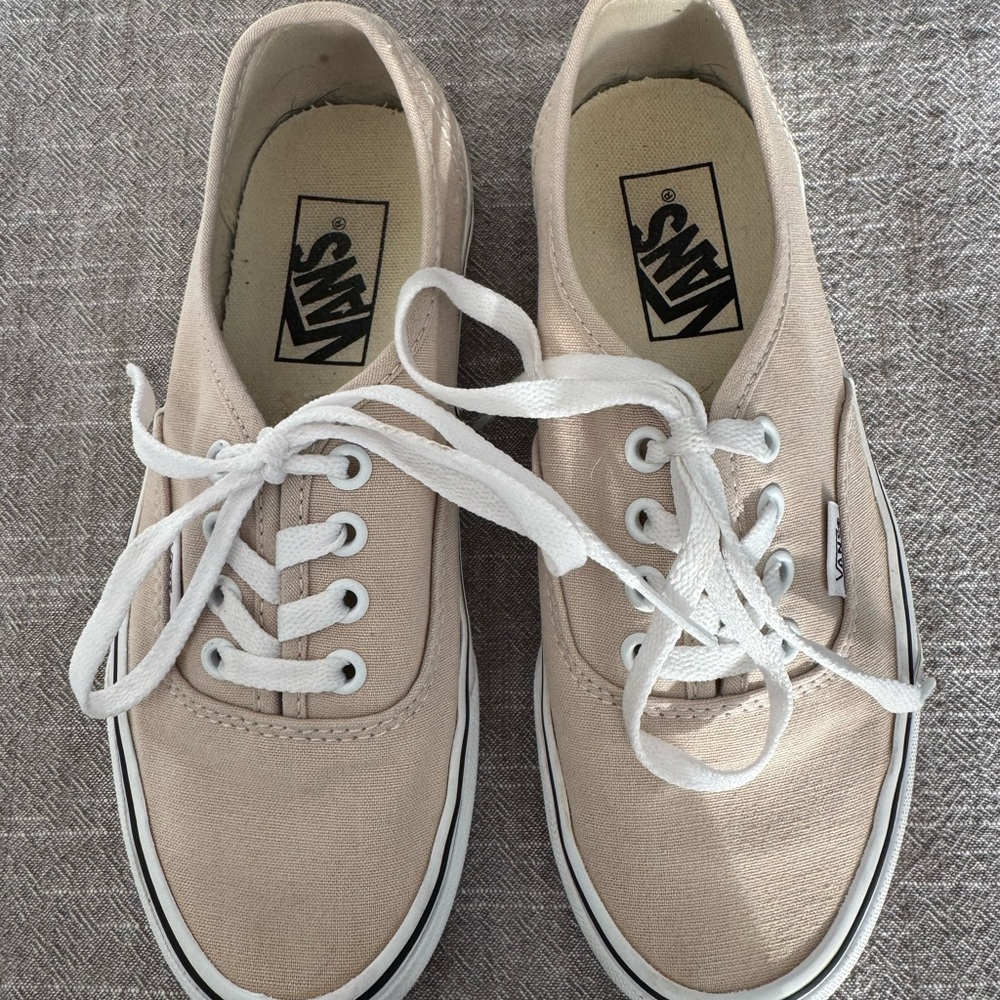 Vans Authentic Eco Theory French Oak Skate Shoes Men’s Size 5/Women’s Size 7 EUC